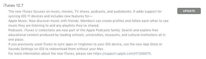 itunes 127 features