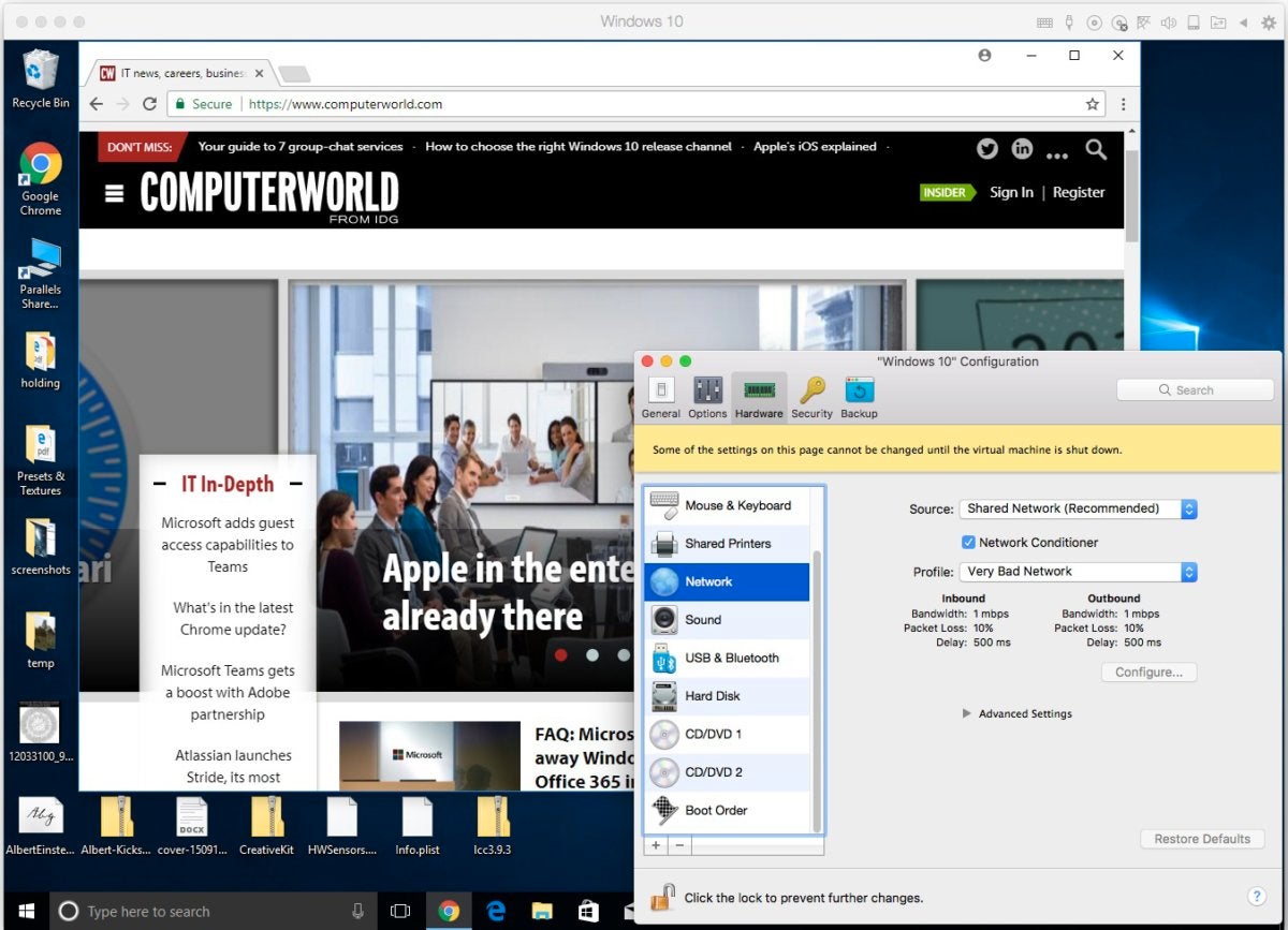 Dev windows app on mac