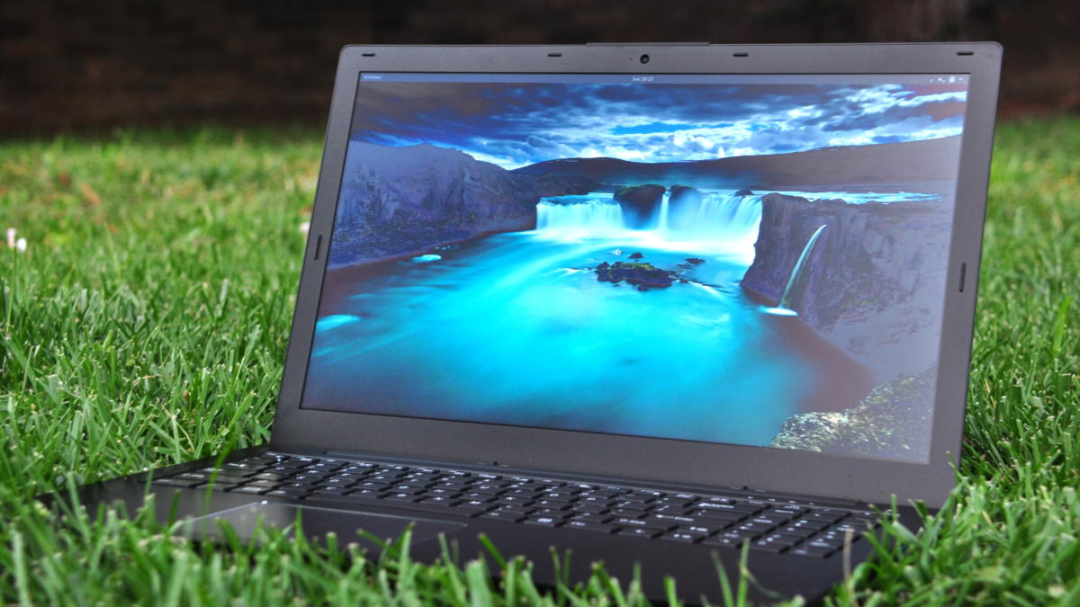 purism librem 15v3 open in grass