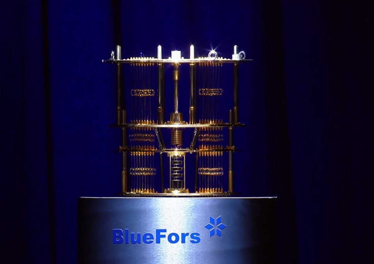 quantum computer bluefors