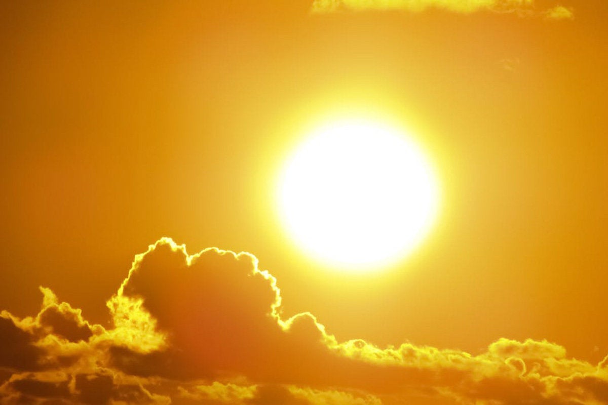 sun in clouds solar