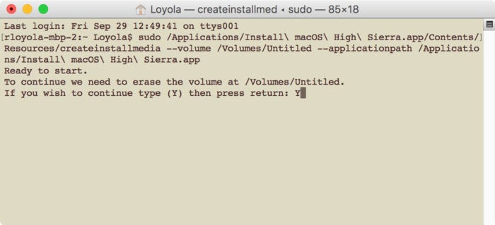 terminal high sierra installer 02