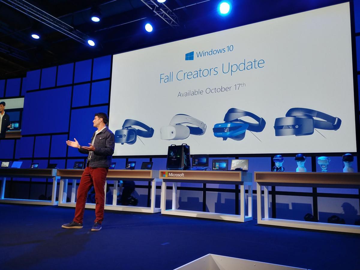 terry myerson windows 10 mixed reality