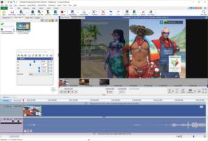 videopad video editor effects and timeline