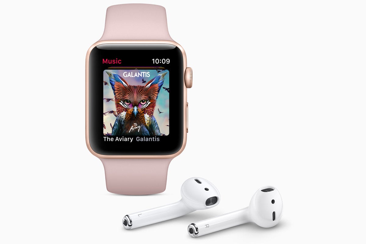 watch series 3 music airpods