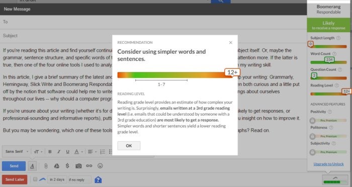 writing analyze respondable