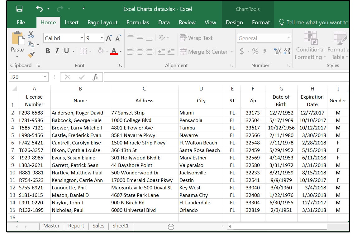 data sheet creator