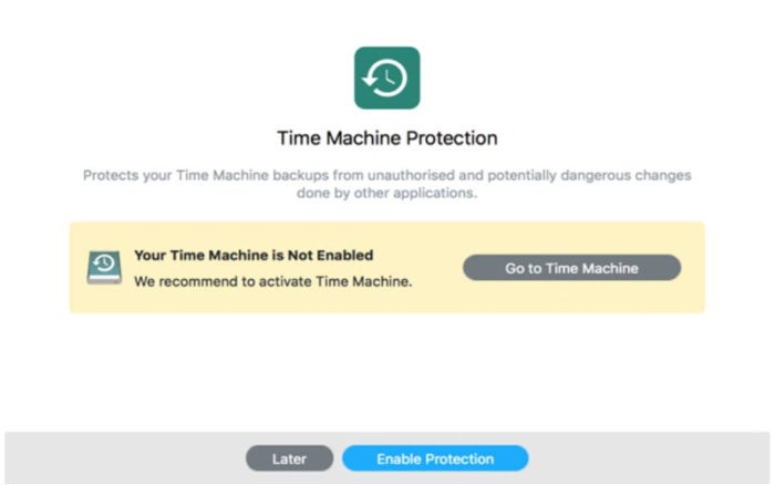 how to activate time machine on mac