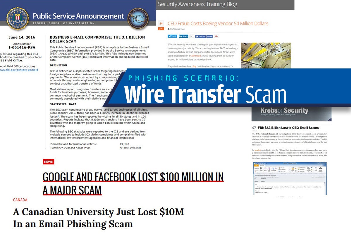 10a wire transfer scam