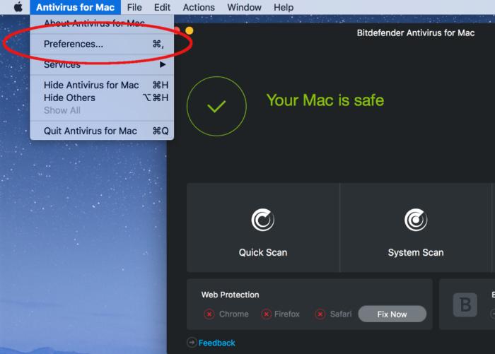 does bitefender work for chrome on mac