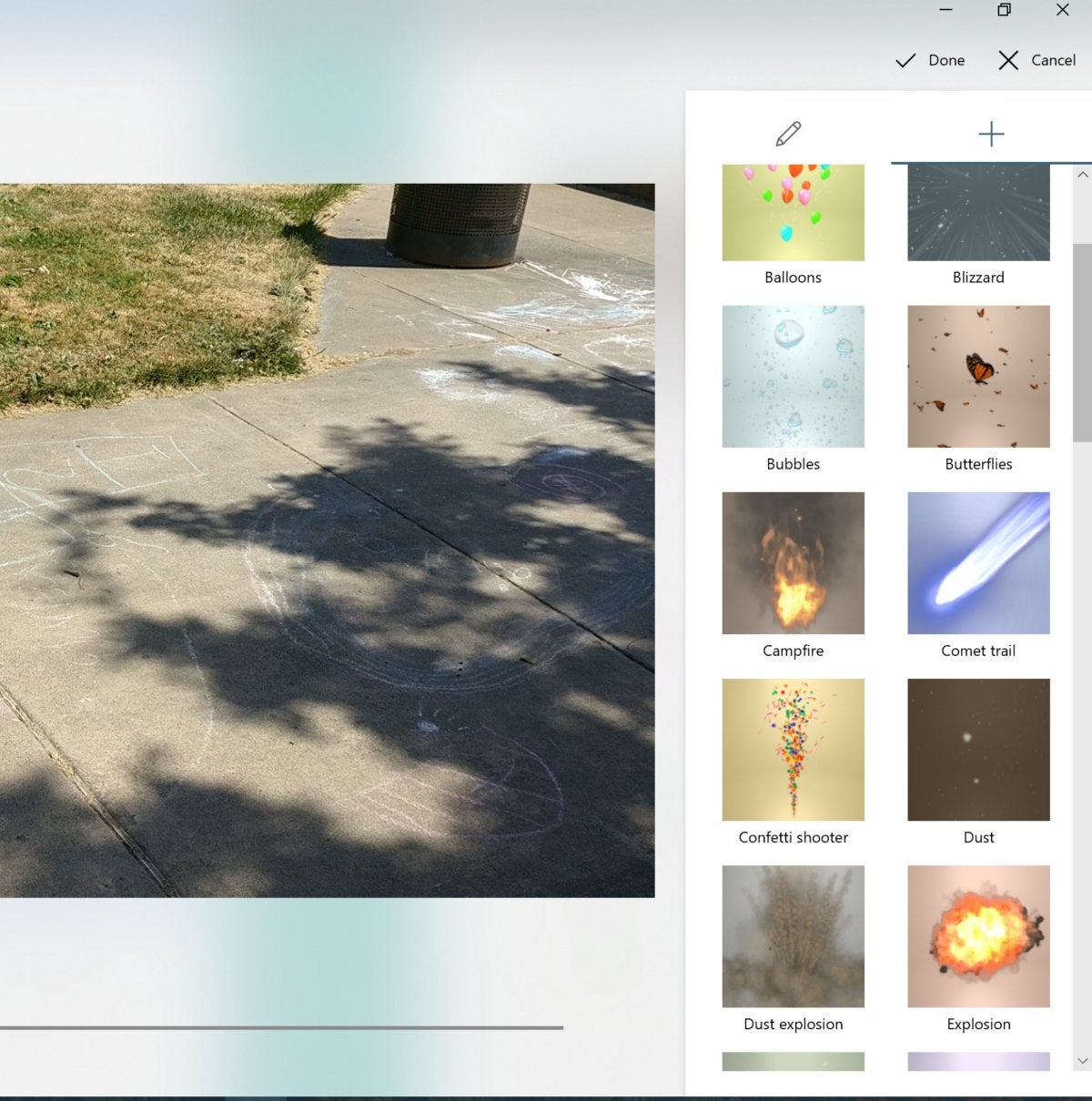 Story Remix Photos Windows 10 Fall Creators Update 3d effects