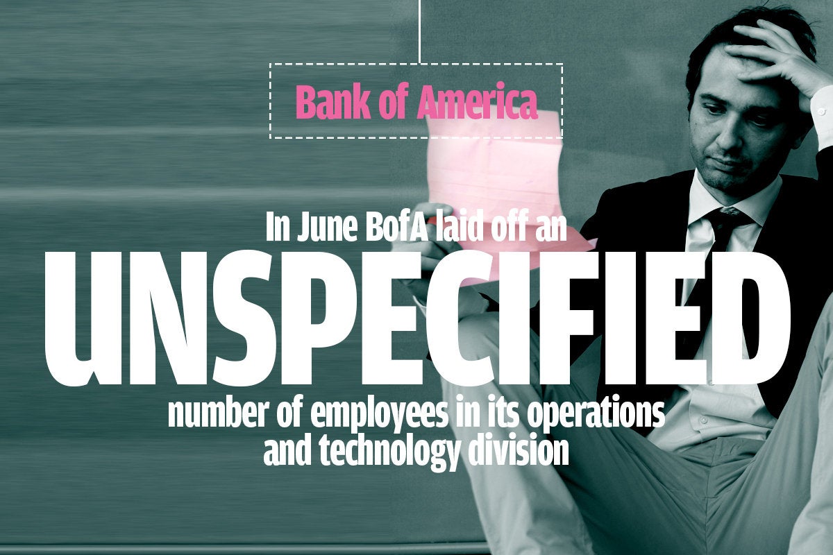 Bank of America layoffs