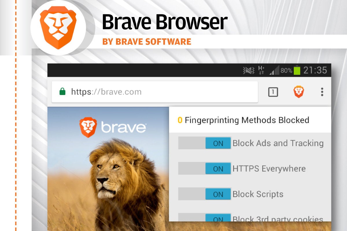 Alternatives to Android’s Chrome - Brave Browser