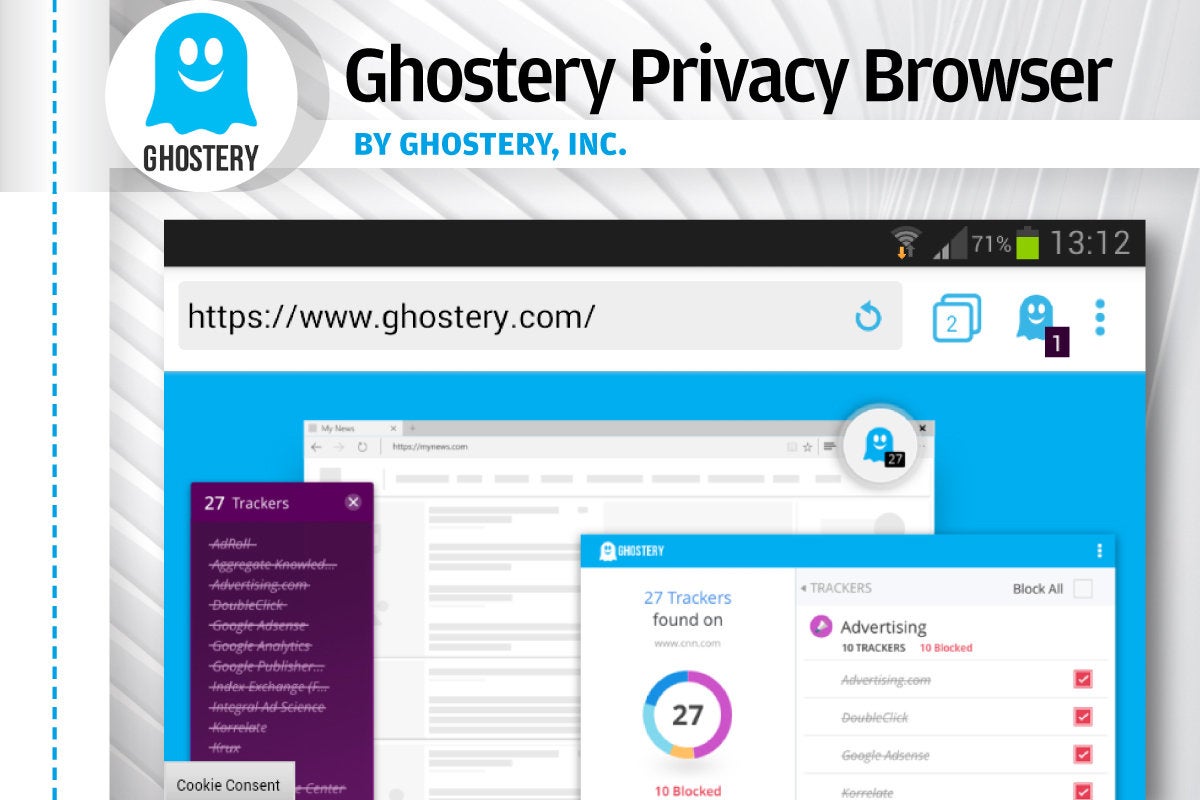 Alternatives to Android’s Chrome - Ghostery Privacy Browser