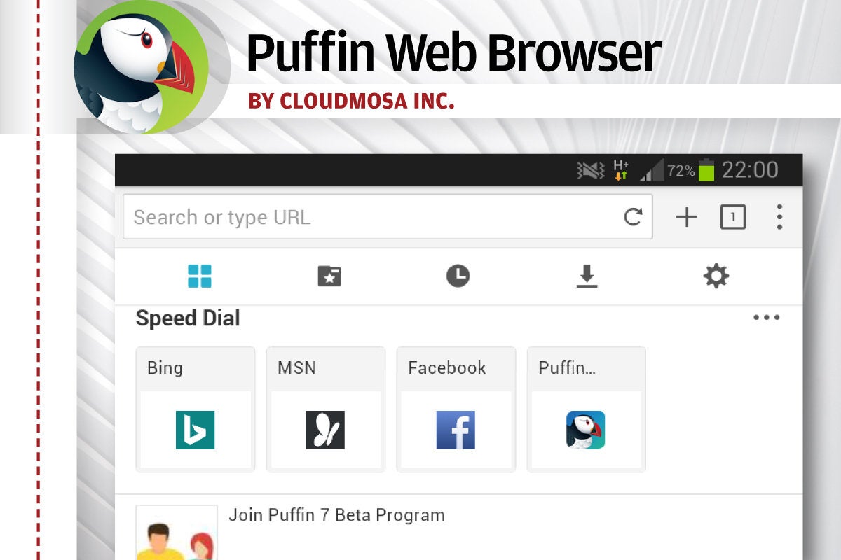 Alternatives to Android’s Chrome - Puffin Web Browser