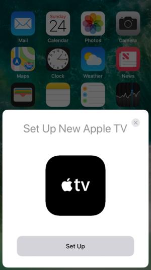apple tv setup