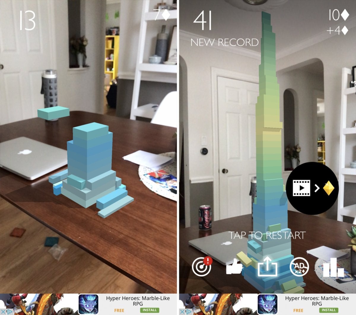 arkit stack