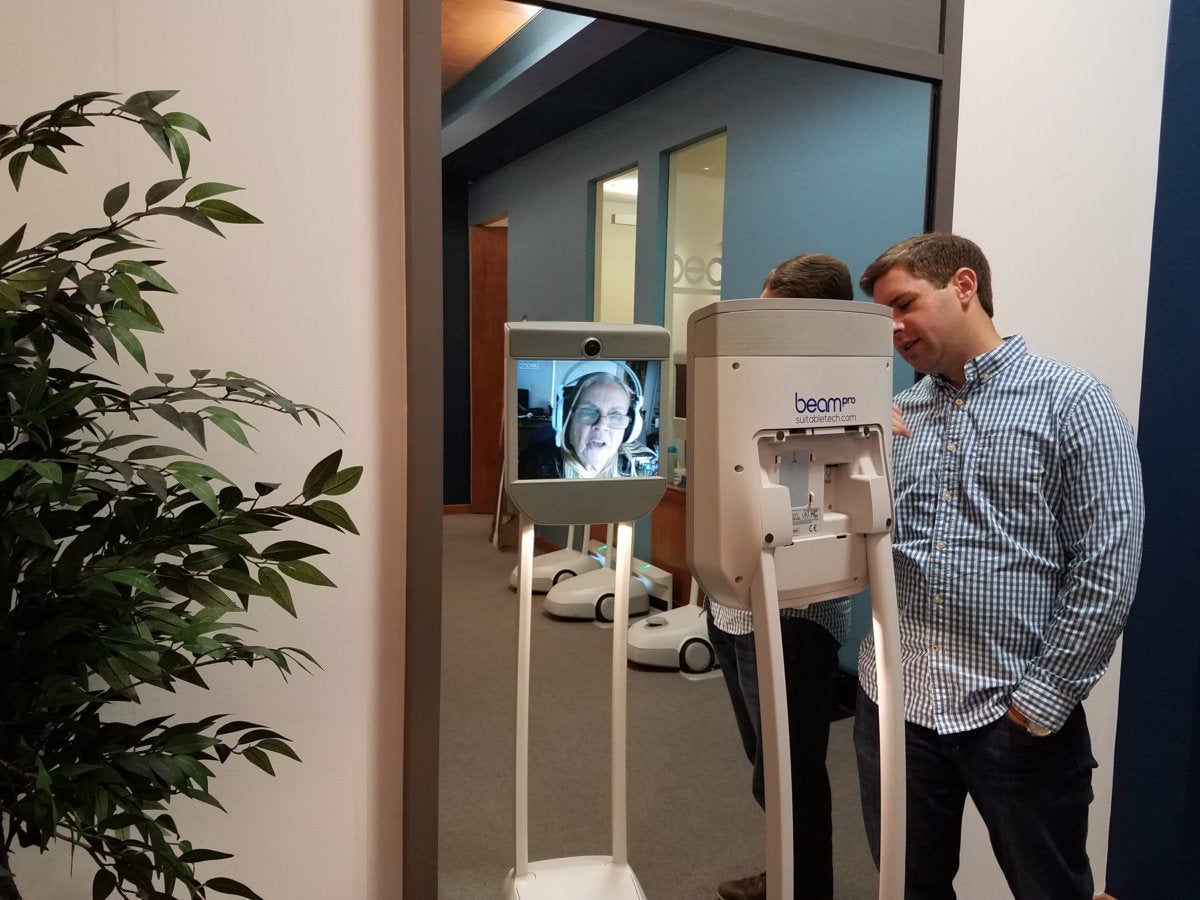 Suitable Technologies Beam telepresence