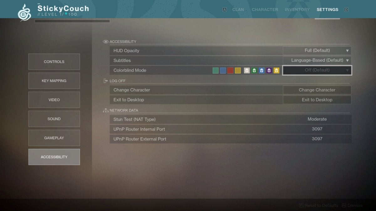 destiny 2 accessibility