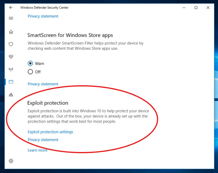 disabling mandatory aslr windows 10