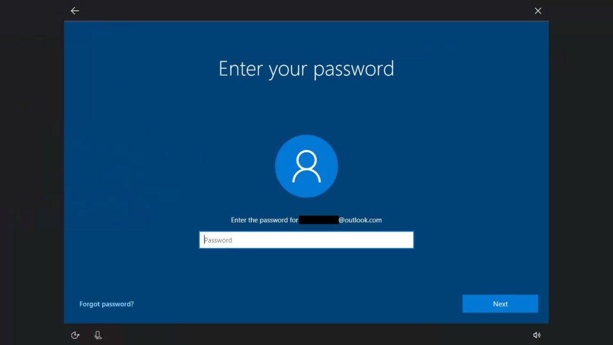 Reset password windows 10 fall creators 2