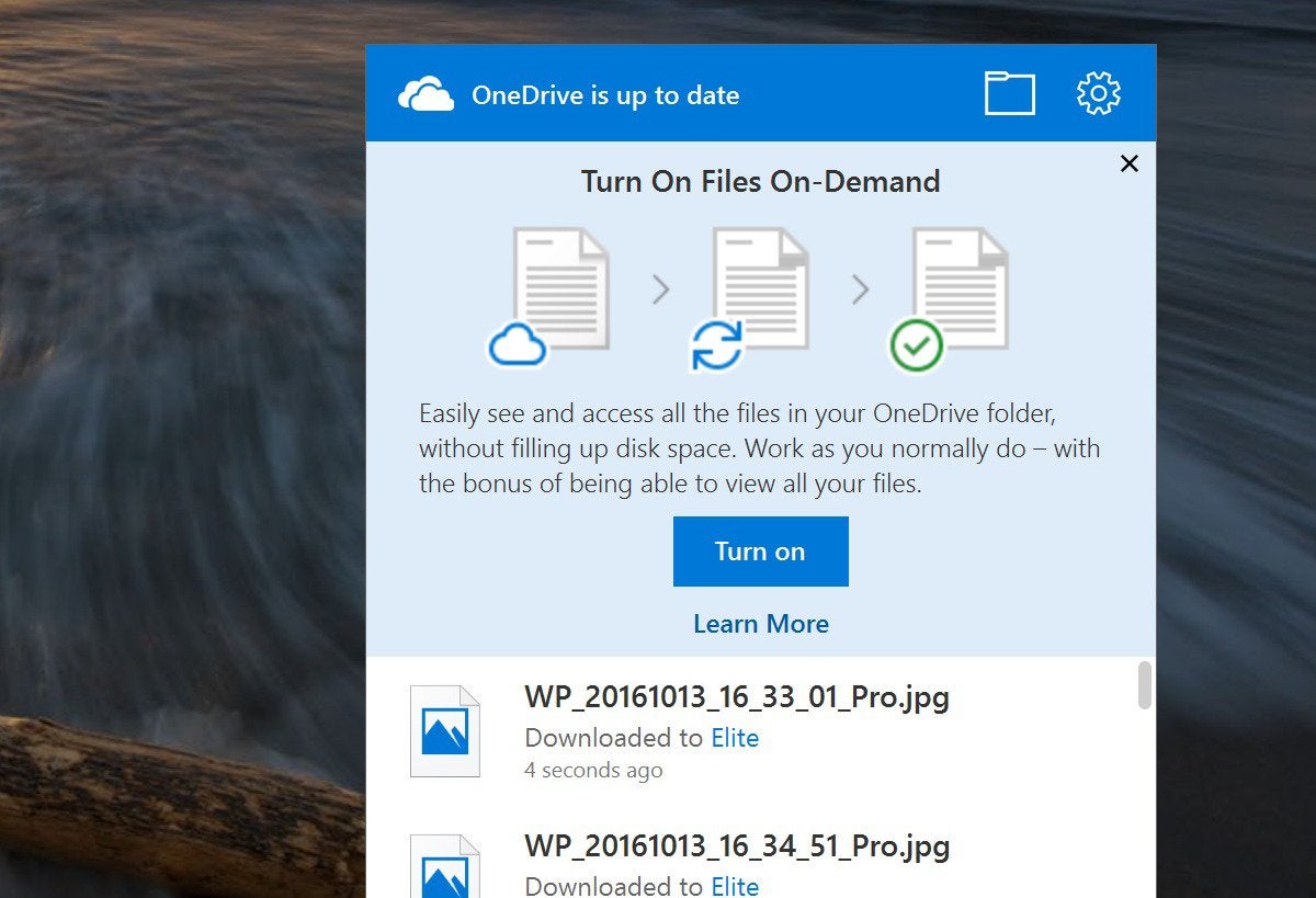 microsoft onedrive setup taking cpu