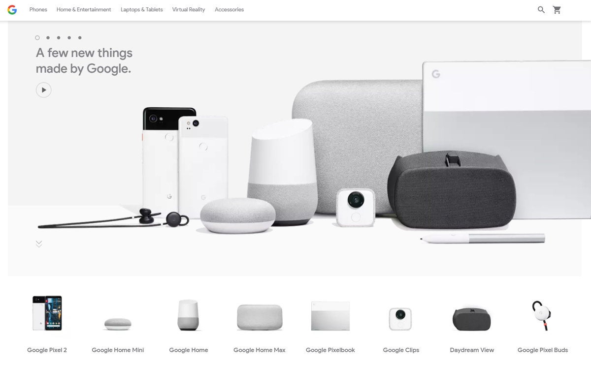 Google Store for Google Made Devices & Accessories