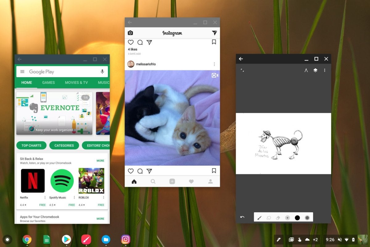 google pixelbook multiple apps