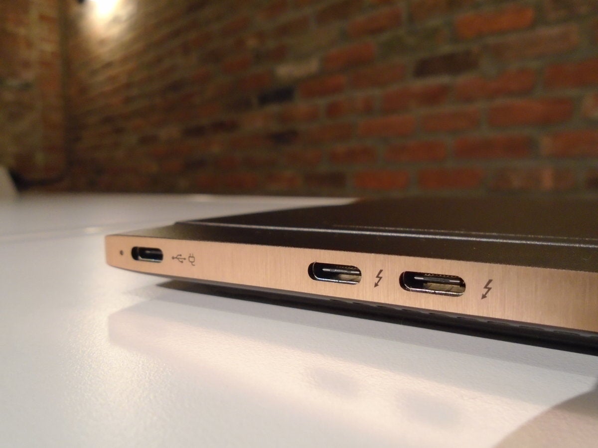 hp spectre 13 rear ports