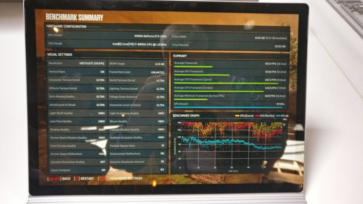 Microsoft Surface Book 2 Gears of War 4