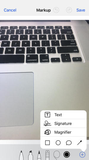 ios photo markup