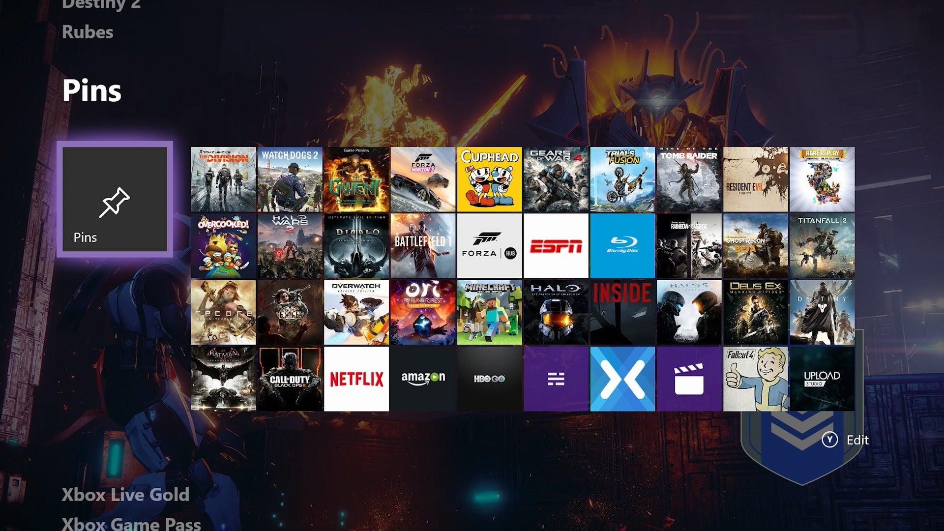 xbox one all games