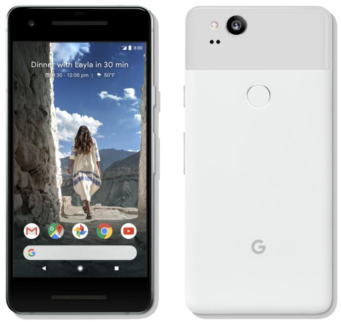 pixel 2 front back