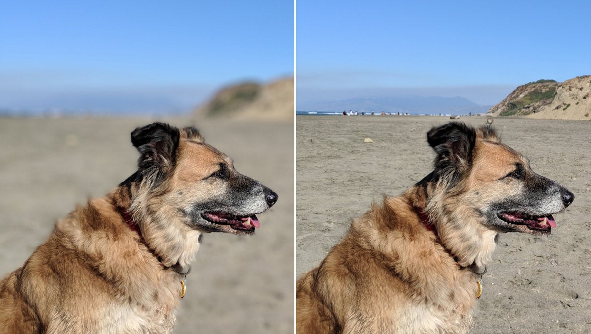 pixel 2 portrait comparison