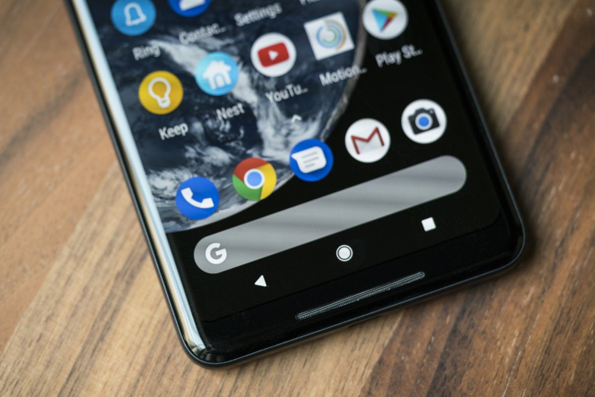 pixel 2 xl search bar