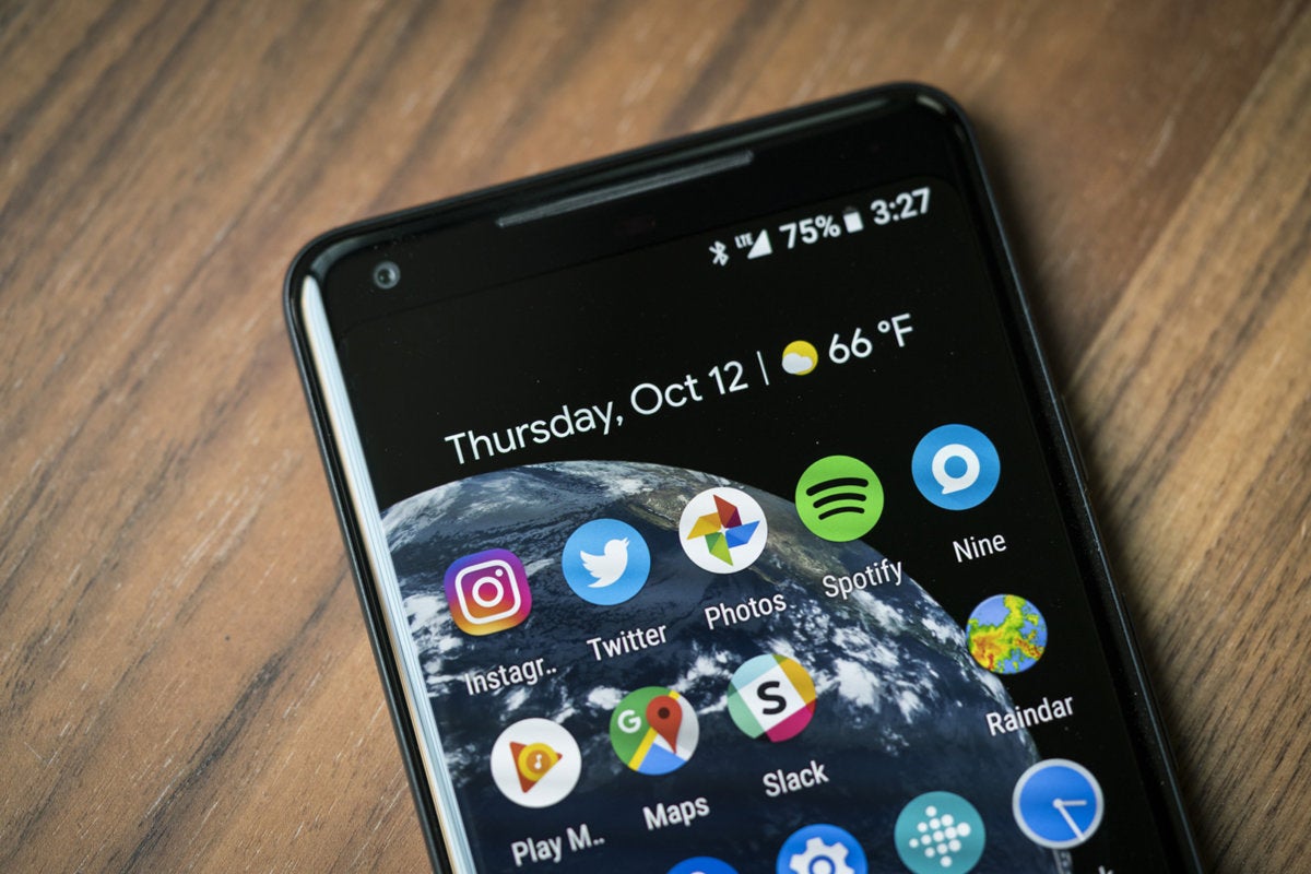 pixel 2 xl weather widget