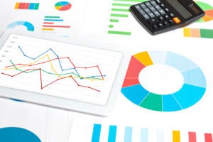 spreadsheet pie chart bar chart