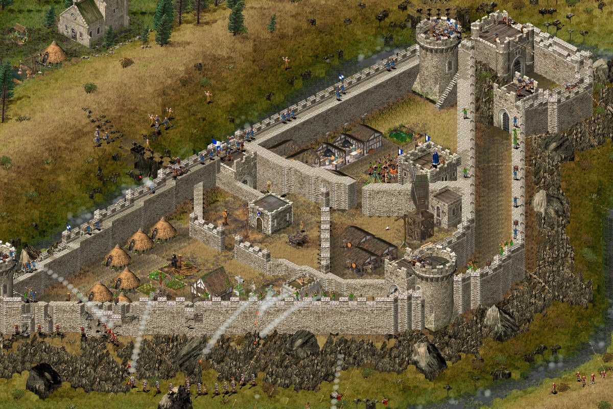 stronghold kingdoms castle sim