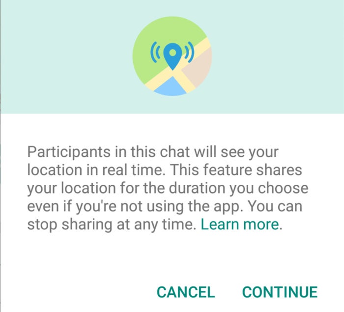 whatsapp live location 2a