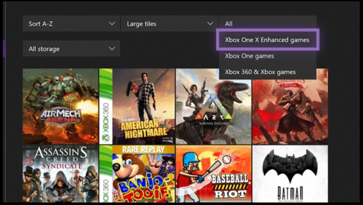 xbox enhanced games