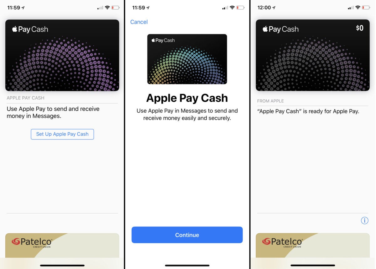 nastavení Apple Pay Cash