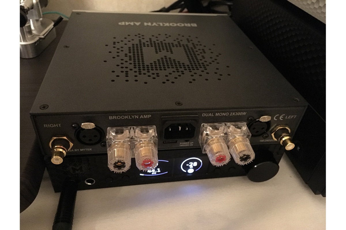 Mytek's tiny, six-pound Brooklyn AMP can pump out 300wpc.