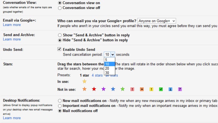 how to undo send in gmail 3