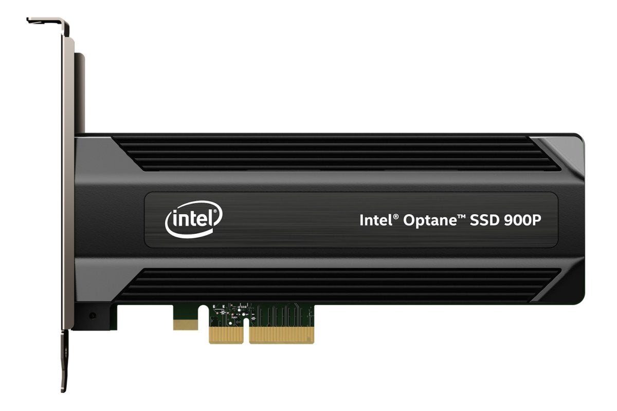 intel optane ssd 900p series aic front