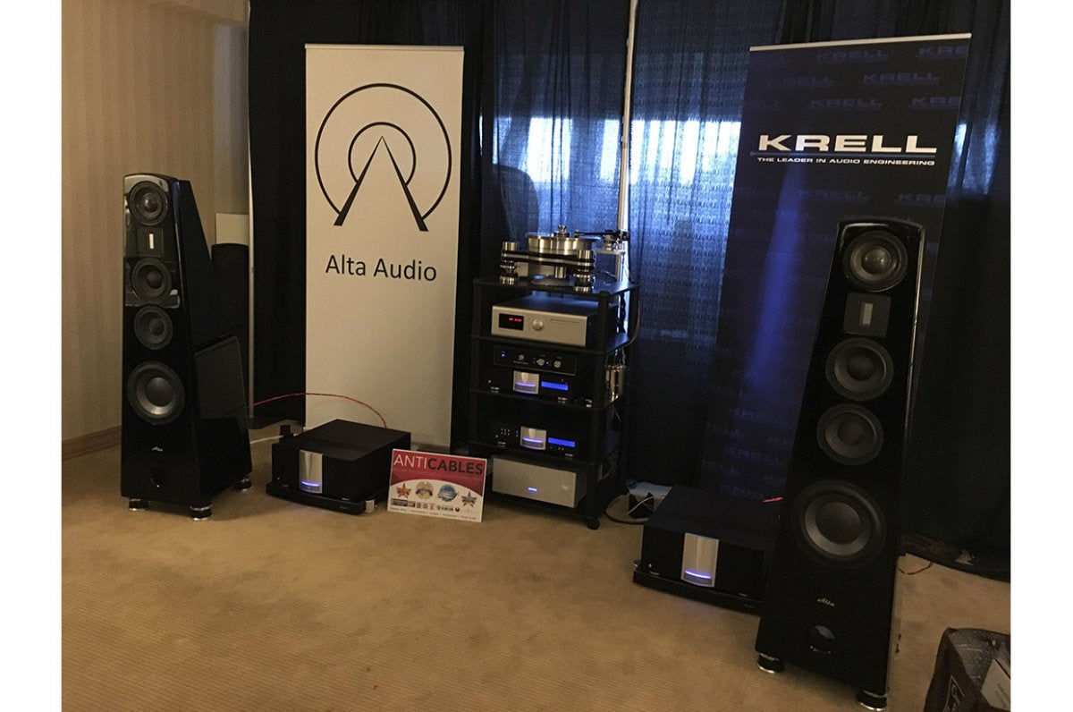 Alta Audio and Krell teamed up for some stellar sound.