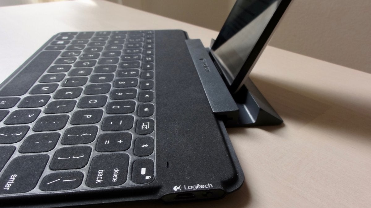 Logitech Keys-To-Go tablet bracket