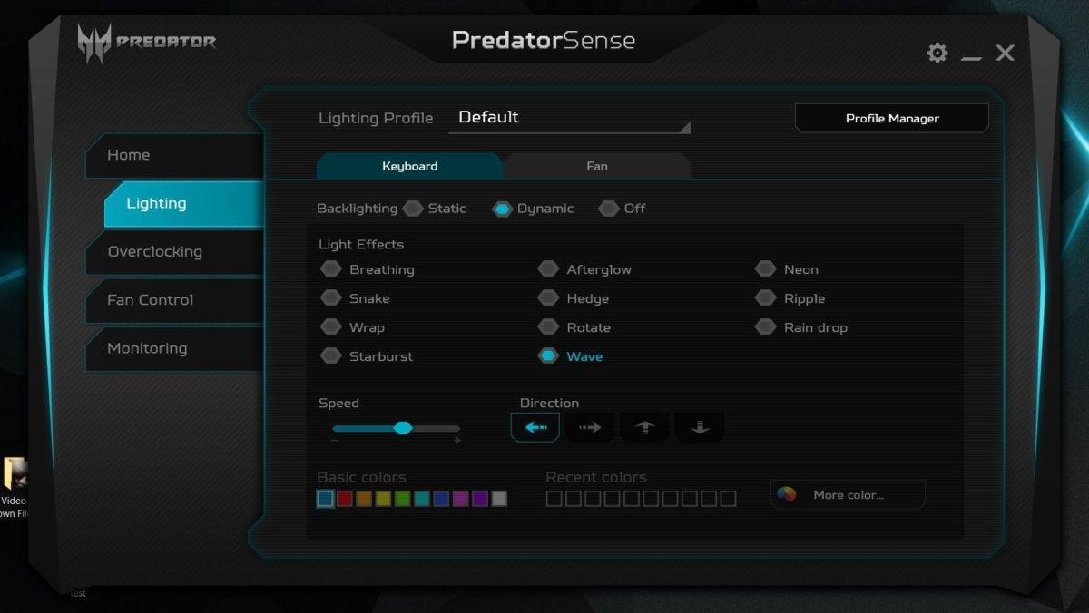 predatorsense rgb