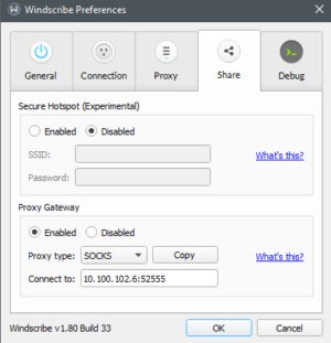 windscribe torrenting