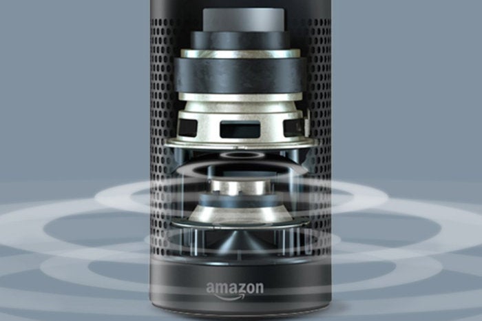 Amazon Echo Plus speaker cutaway
