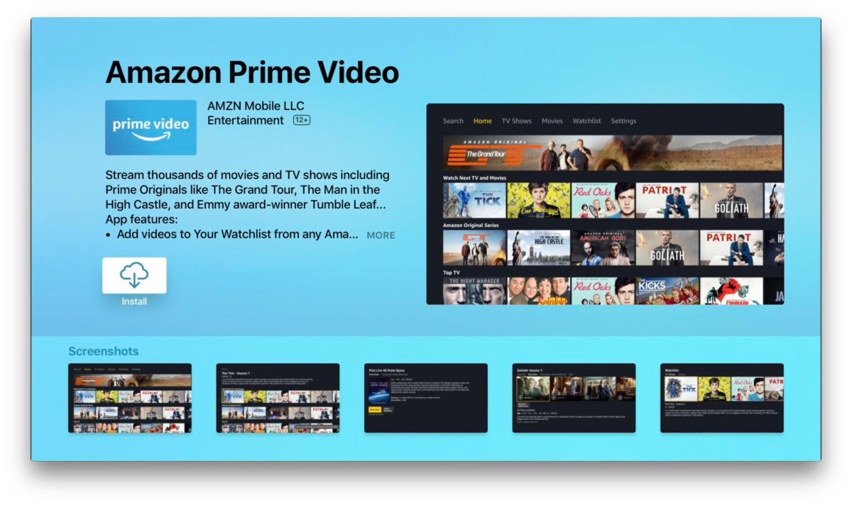 can i play amazon prime music on apple tv